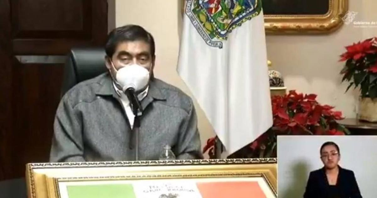 Barbosa advierte que Puebla se dirige a una “enorme crisis de salud” por contagios de Covid