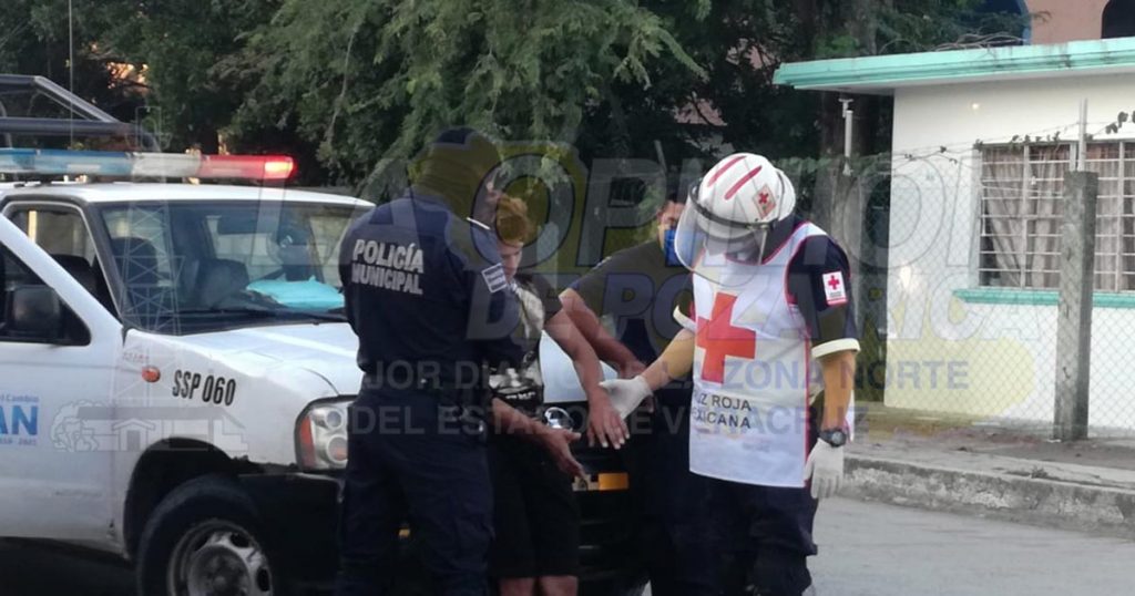 Encontronazo entre camionetas