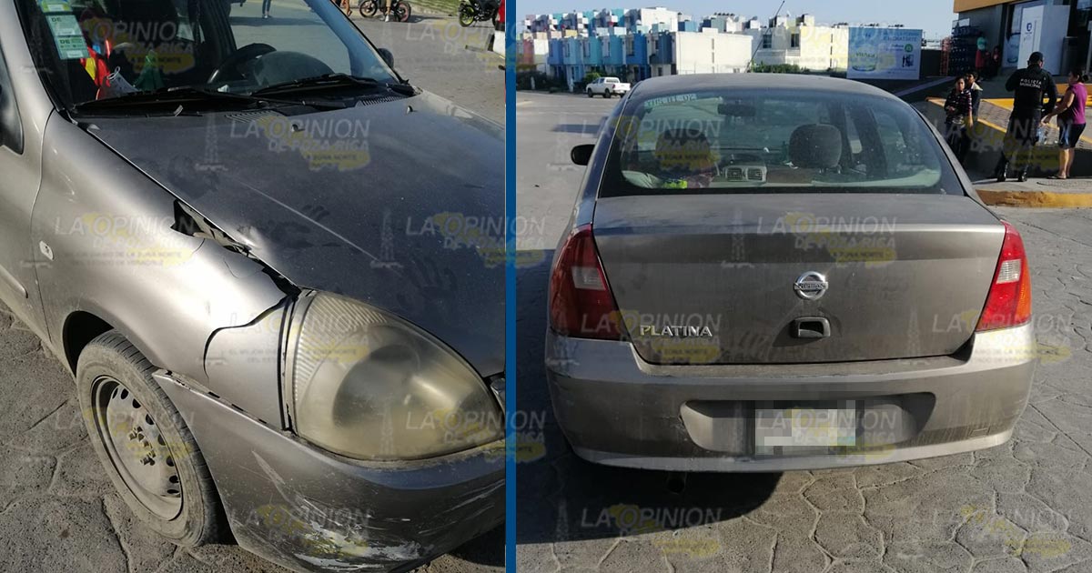 Derriba a dos jóvenes motociclistas