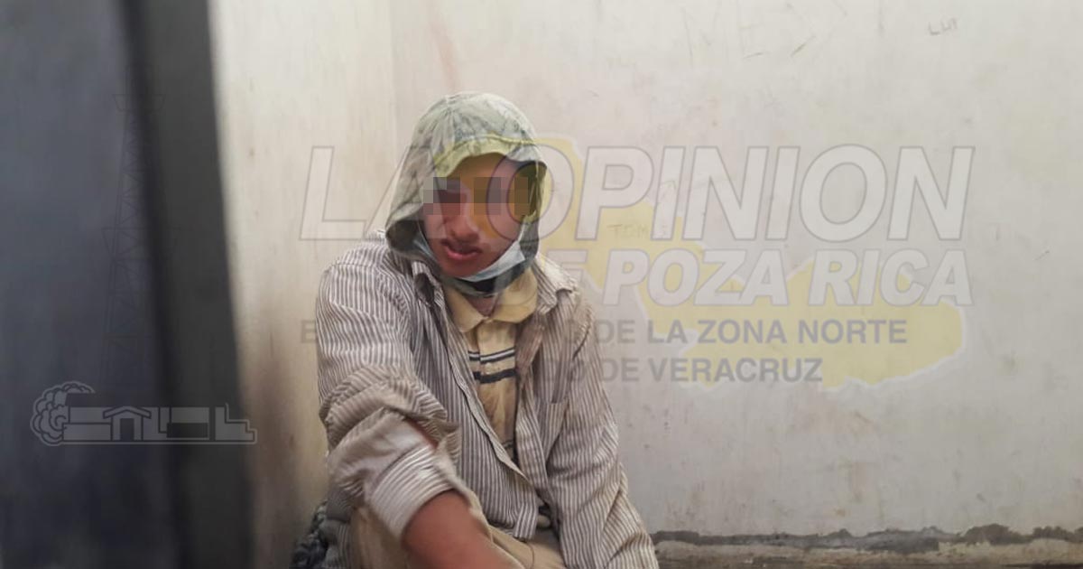 Enloquecido sujeto agredió a su familia