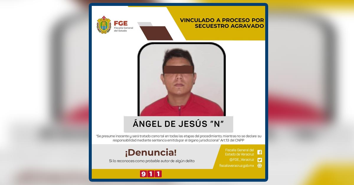 Vinculado a proceso por el delito de secuestro agravado