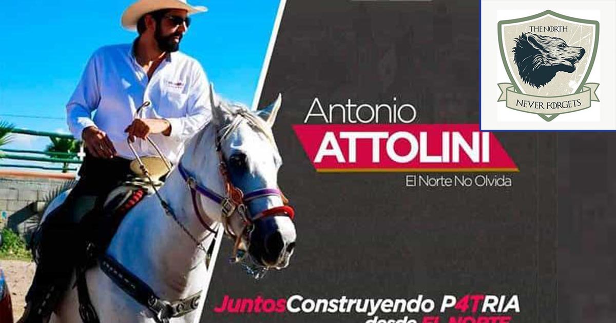 Antonio Attolini se gana las burlas por usar slogan de "Game of Thrones"