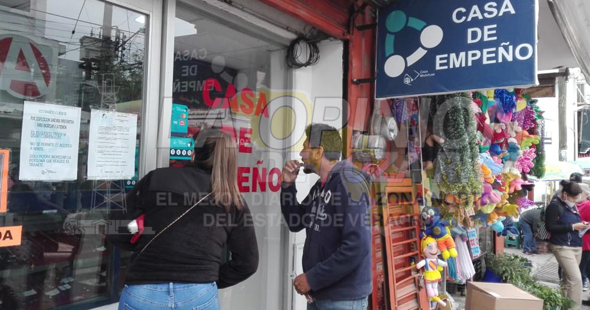 Aumenta en 40% la concurrencia a las casas de empeño