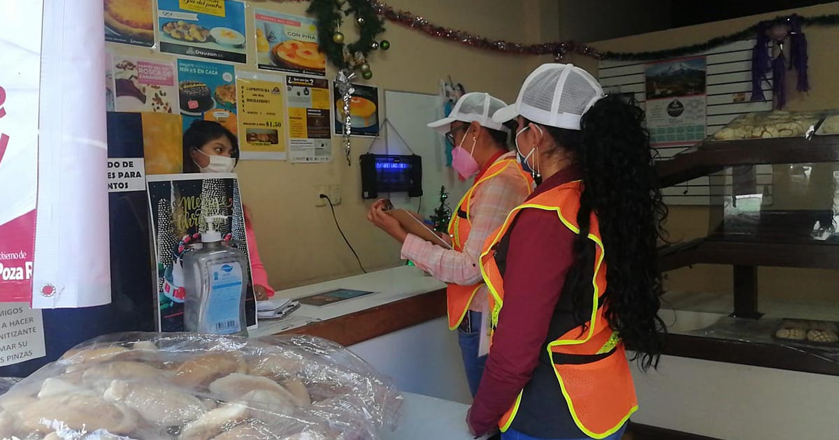 Brigadas de Salud van a negocios a concientizar sobre los riesgos de la pandemia