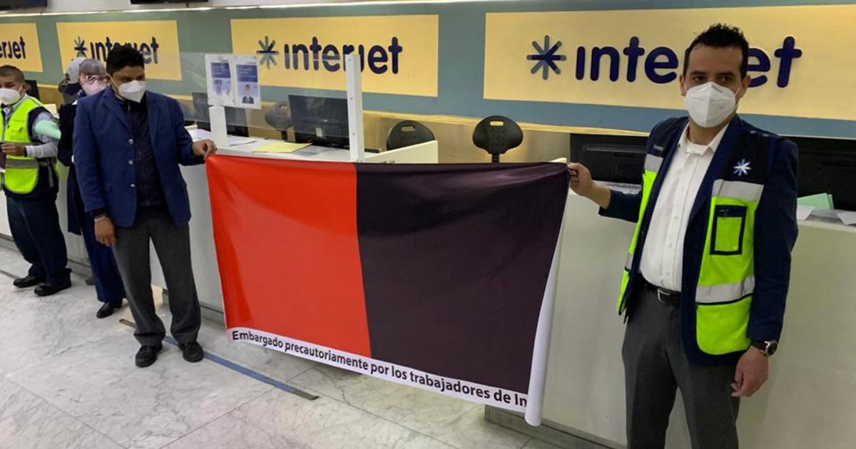 Estalla huelga en Interjet