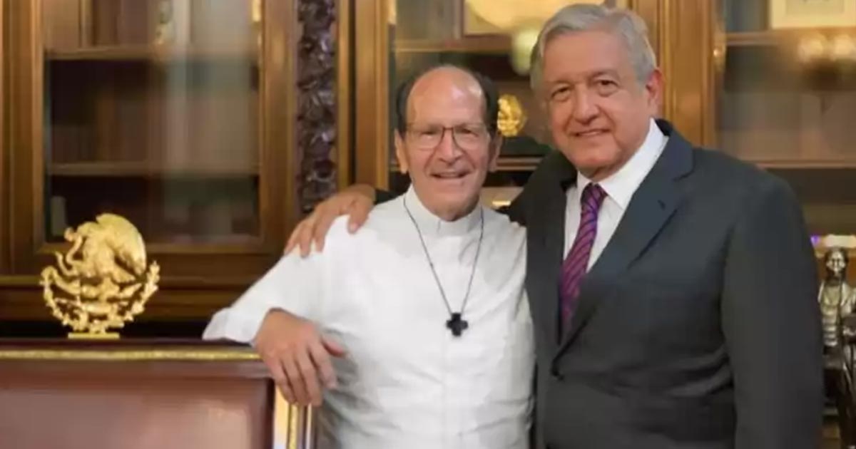 Va Solalinde a buscar a AMLO en Palacio Nacional