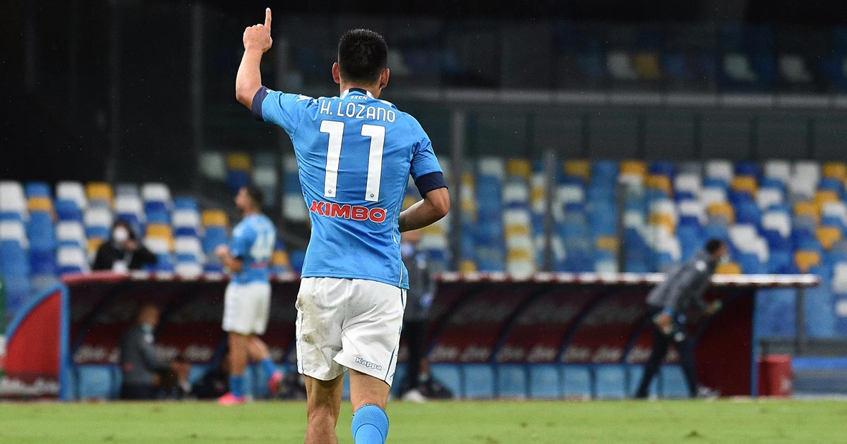 “Chucky” Lozano marca su primer gol con el Napoli en 2021