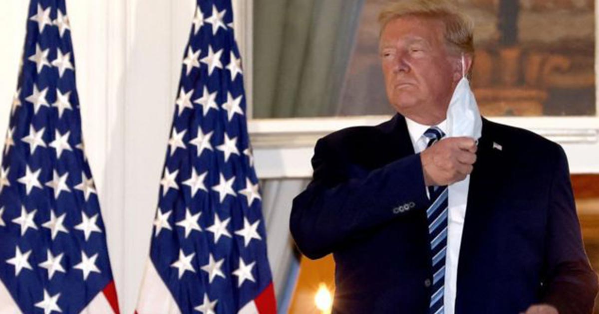 Trump estalla por cifras de COVID-19