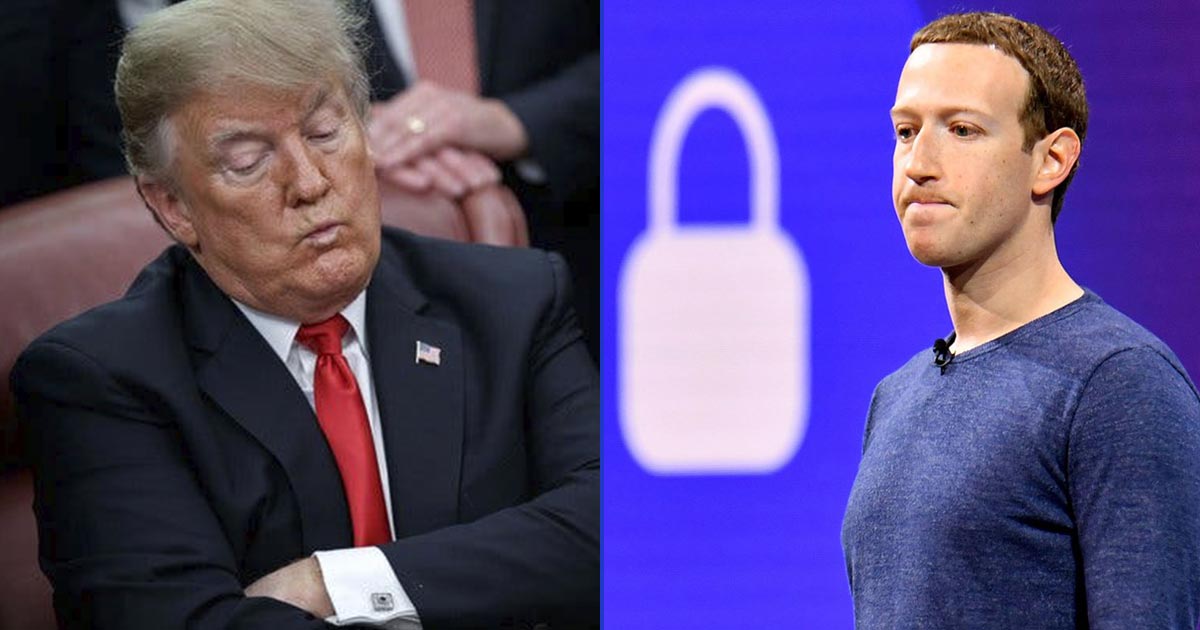 Trump, bloqueado indefinidamente en Facebook e Instagram