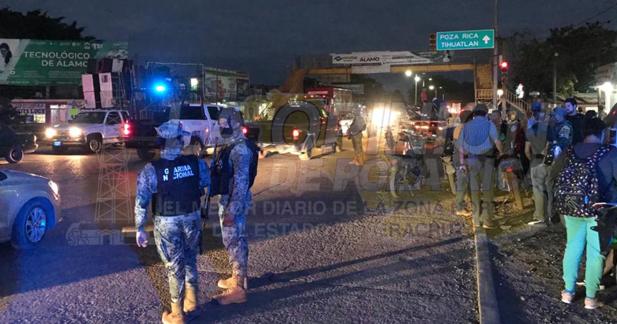 Guardia Nacional monta operativo contra motociclistas