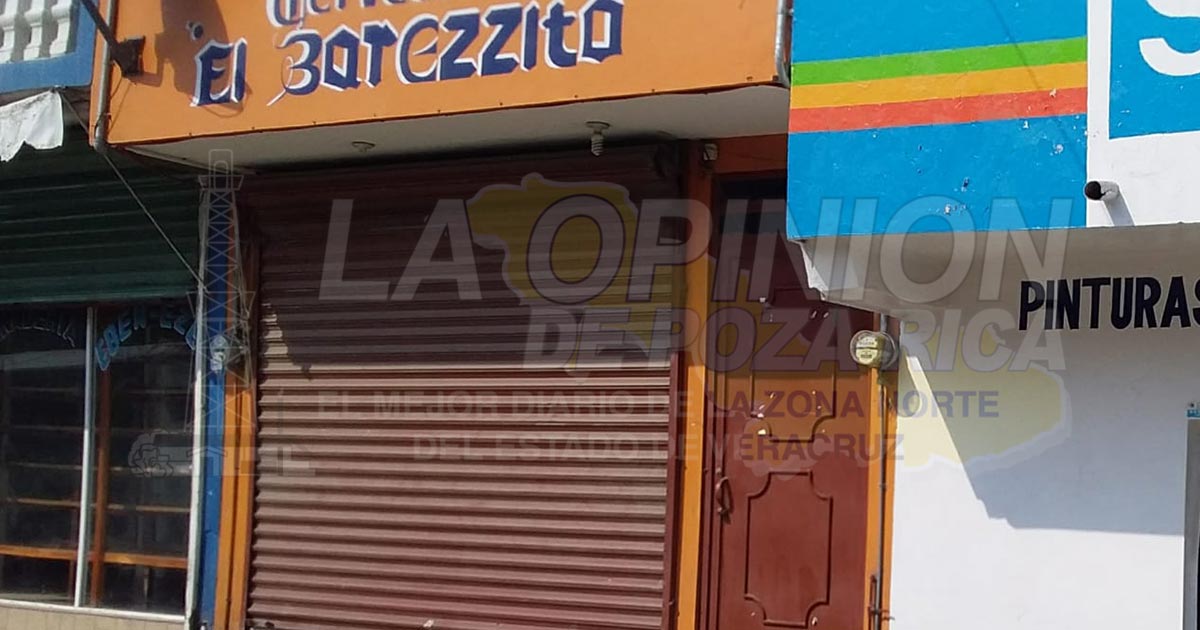 Le cierran el bar por violar indicaciones sanitarias por la pandemia