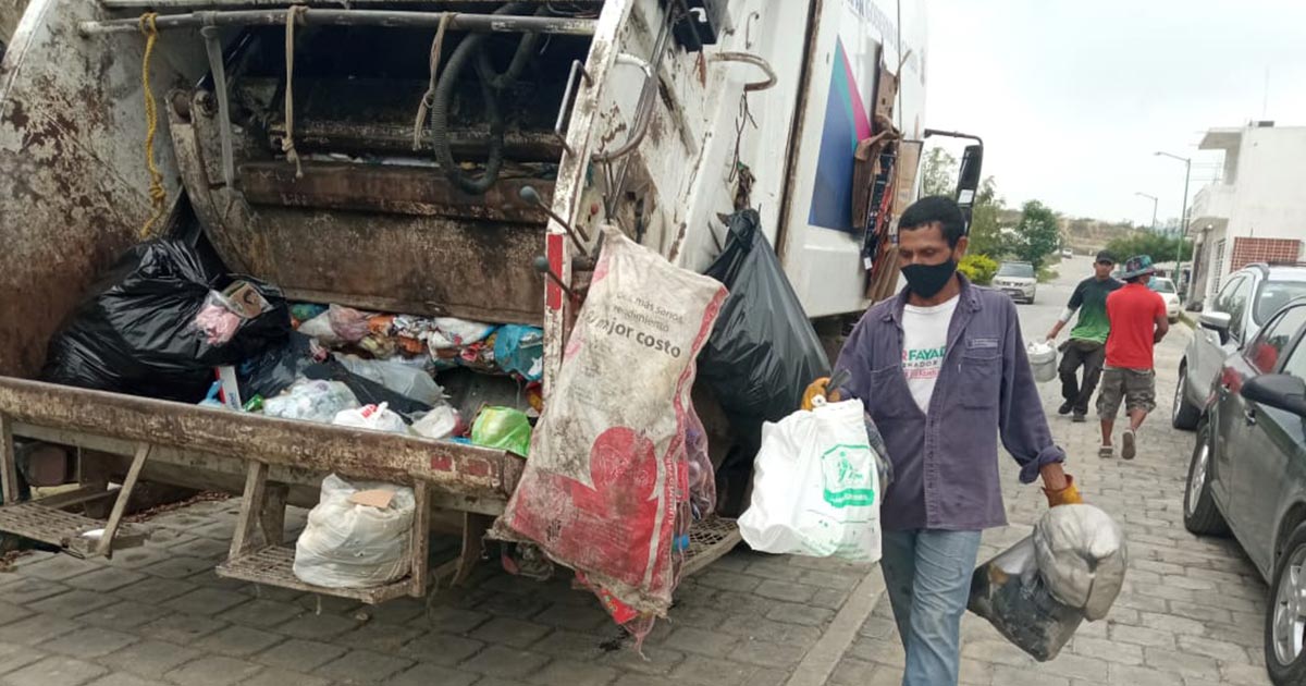 Piden protección para trabajadores de Limpia Pública