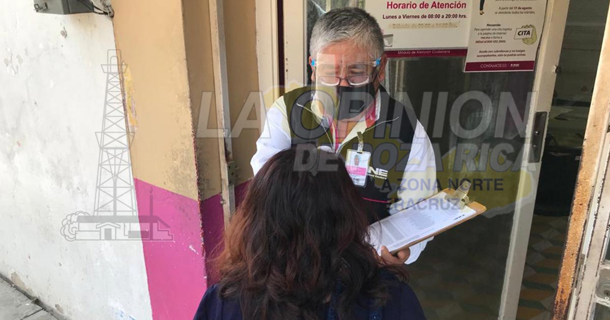 Poca respuesta en oficinas del INE