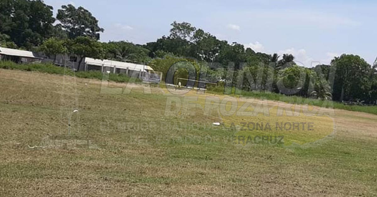 Siguen cerrados los campos deportivos en Cazones por pandemia: COMUDE