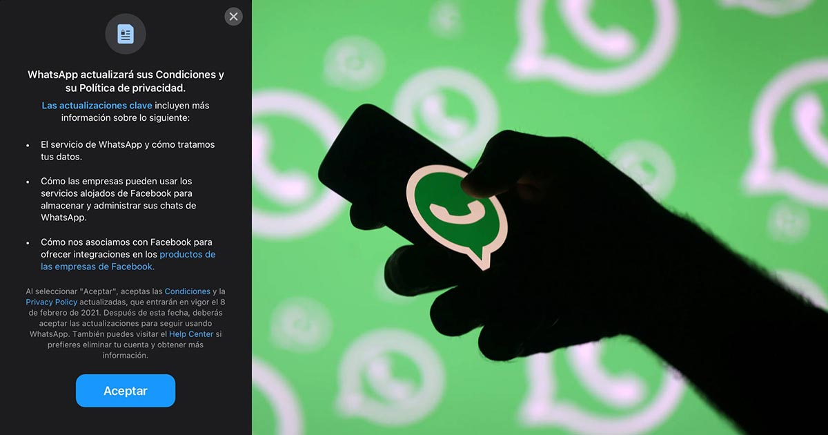 Cambia WhatsApp su política de privacidad