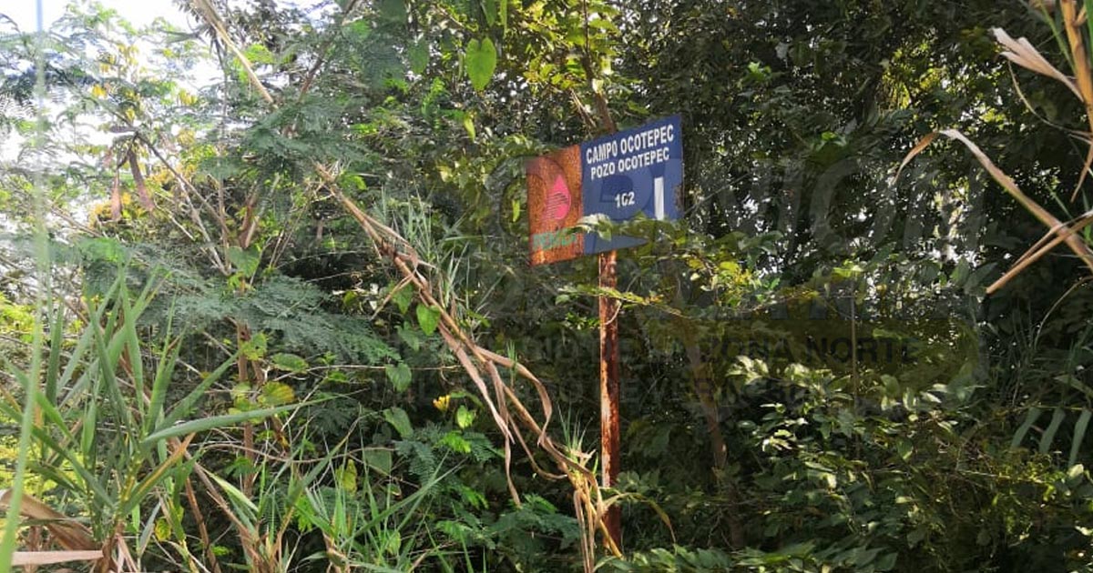 Derrame de hidrocarburo en Chichimantla