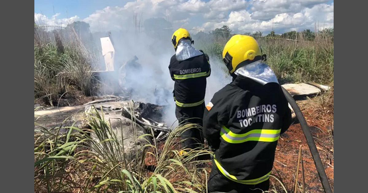Avionetazo deja 5 muertos del equipo Palmas e Regatas