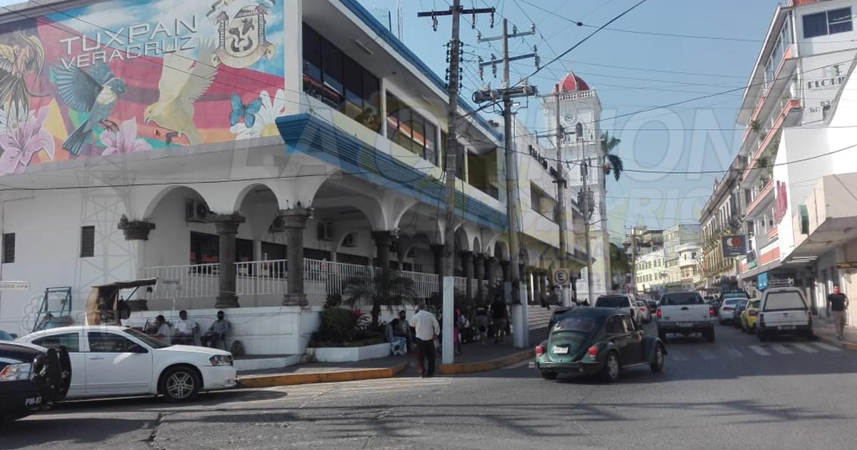 Mal inicio de año en el Ayuntamiento de Tuxpan