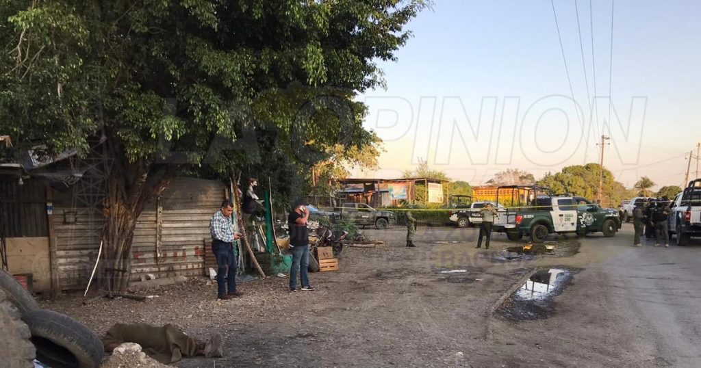 Acribillan a talachero en el crucero hacia Agua Nacida