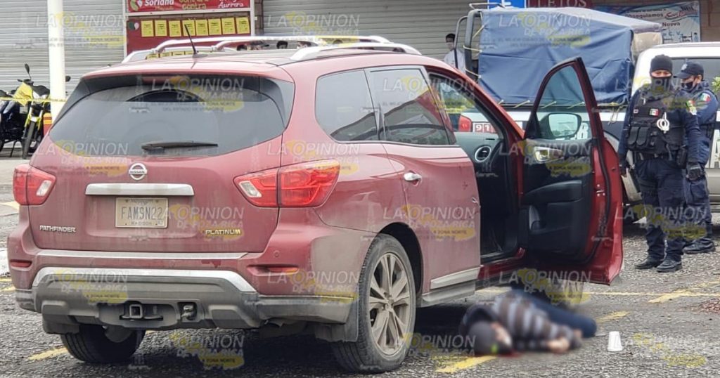 Lo ejecutaron en un estacionamiento en Martínez de la Torre