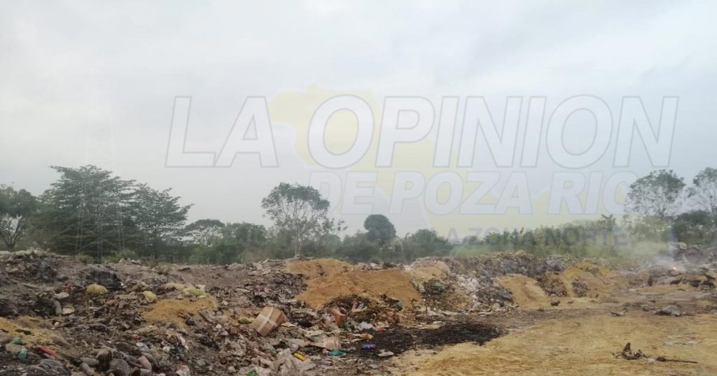 Entierran basurero clausurado