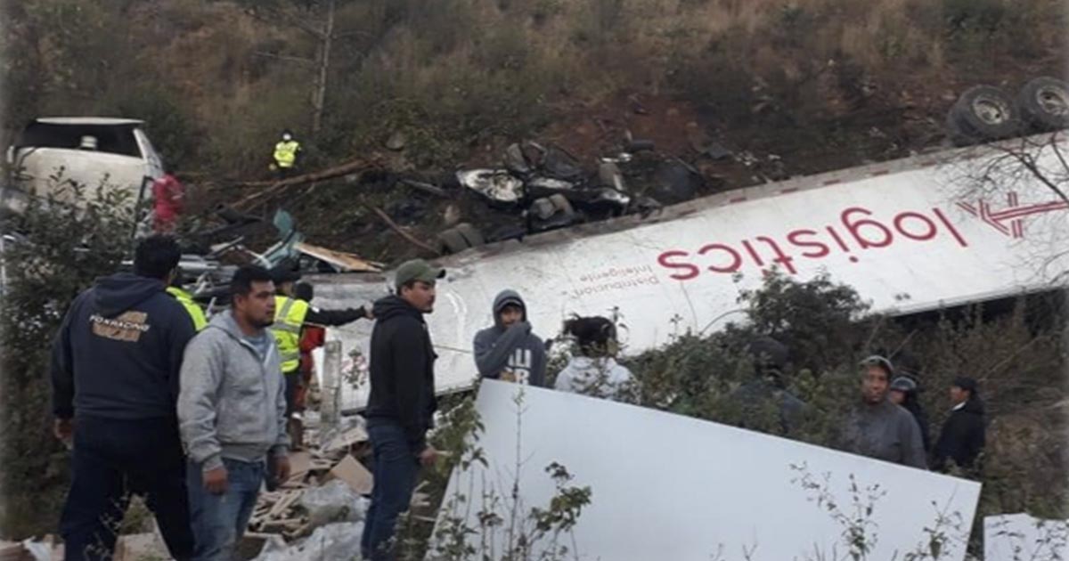 Mortal accidente en Cumbres de Maltrata