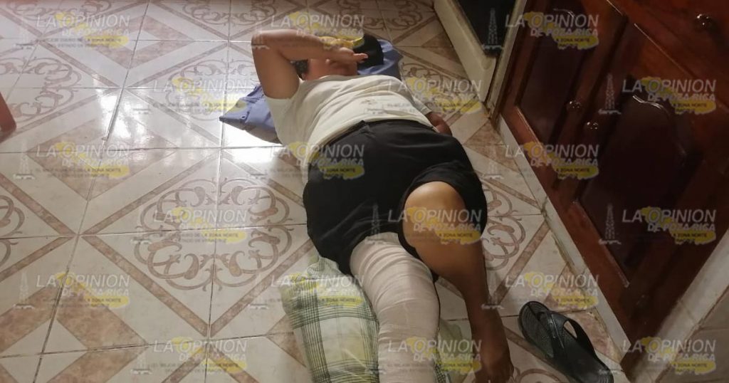Mujer sufre dramática caída en su domicilio