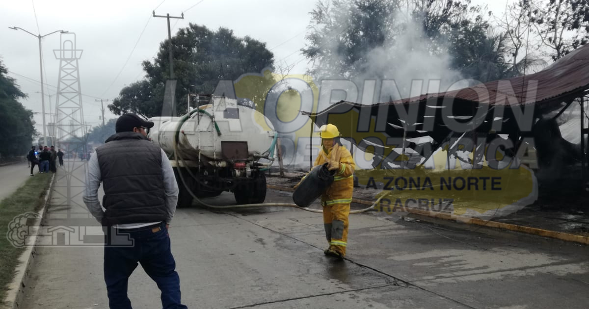 Tuxpan, inerme ante los incendios