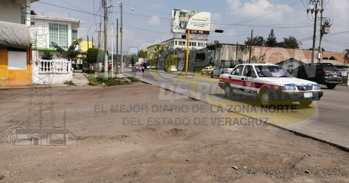 Obra inconclusa de SIOP, afecta a colonos