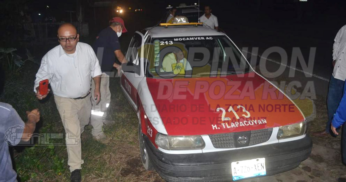 Aseguran taxi con reporte de Robo