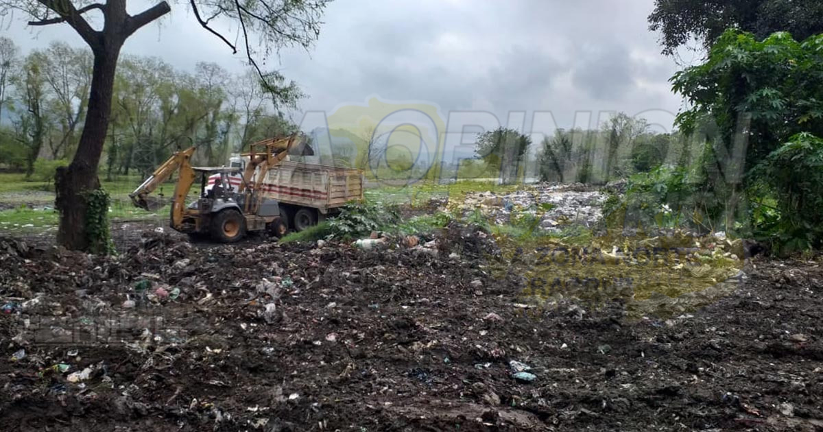 En Coahuitlán hay fuga de aguas negras