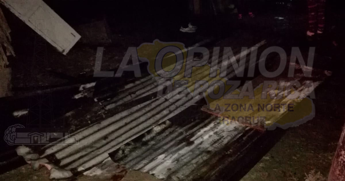 Incendio lo dejó en la calle