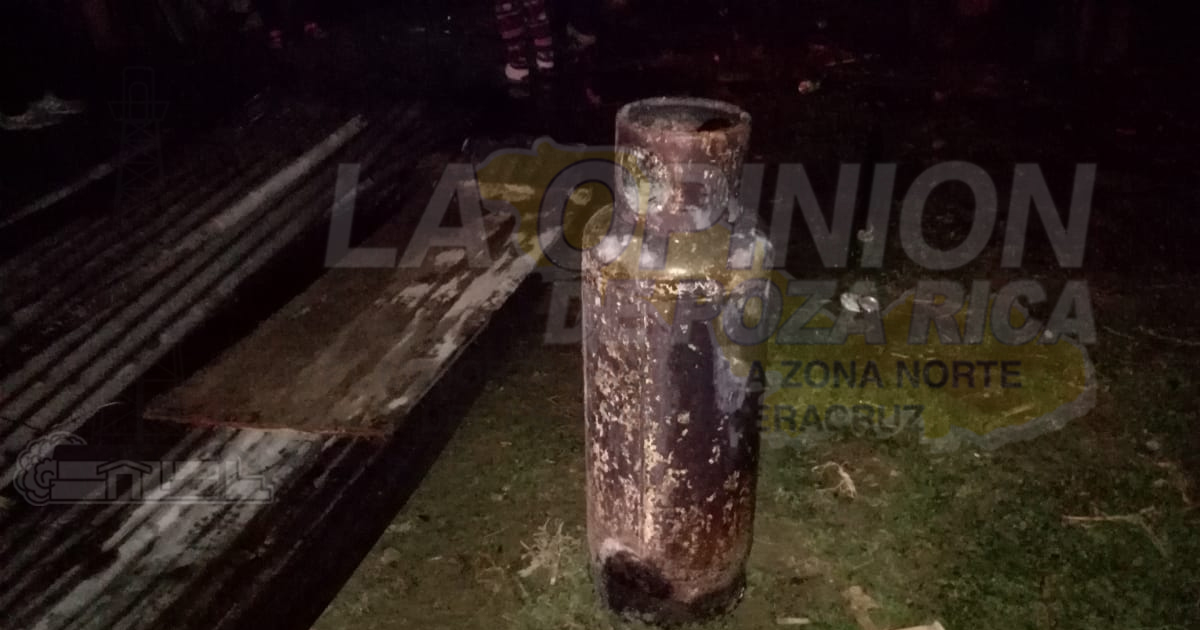 Incendio lo dejó en la calle