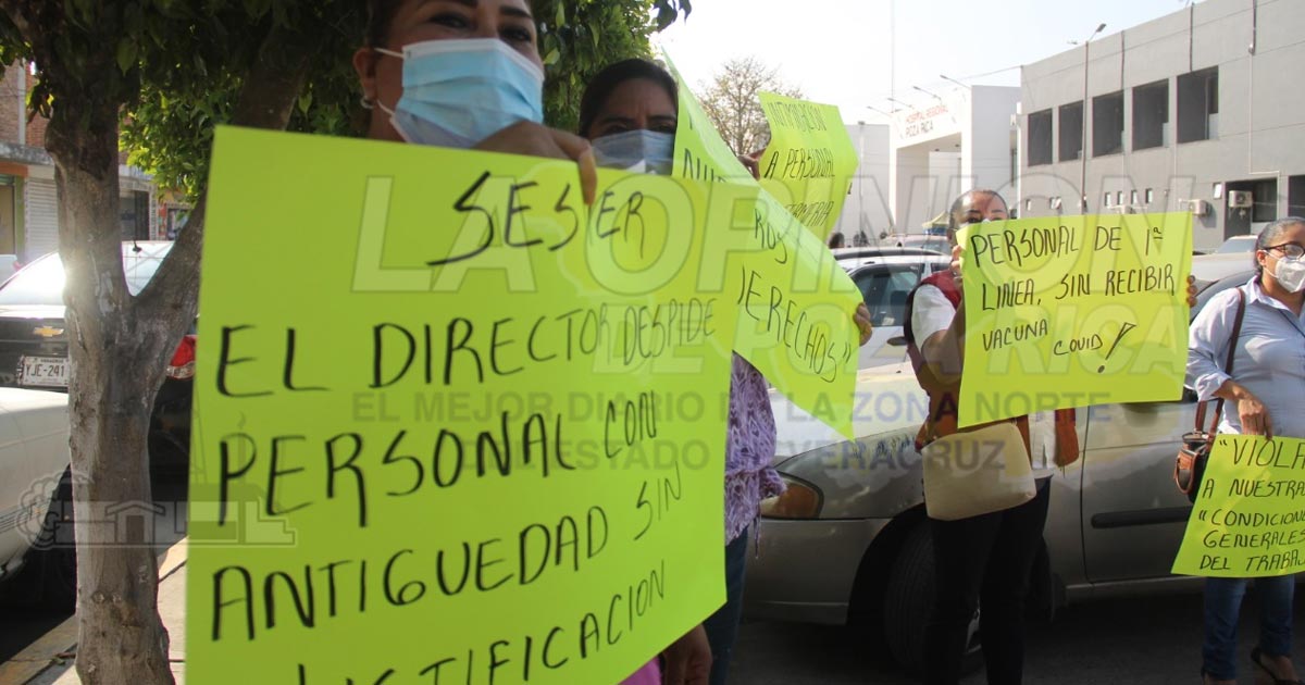 Personal del Hospital Regional se manifiesta en contra de directivos