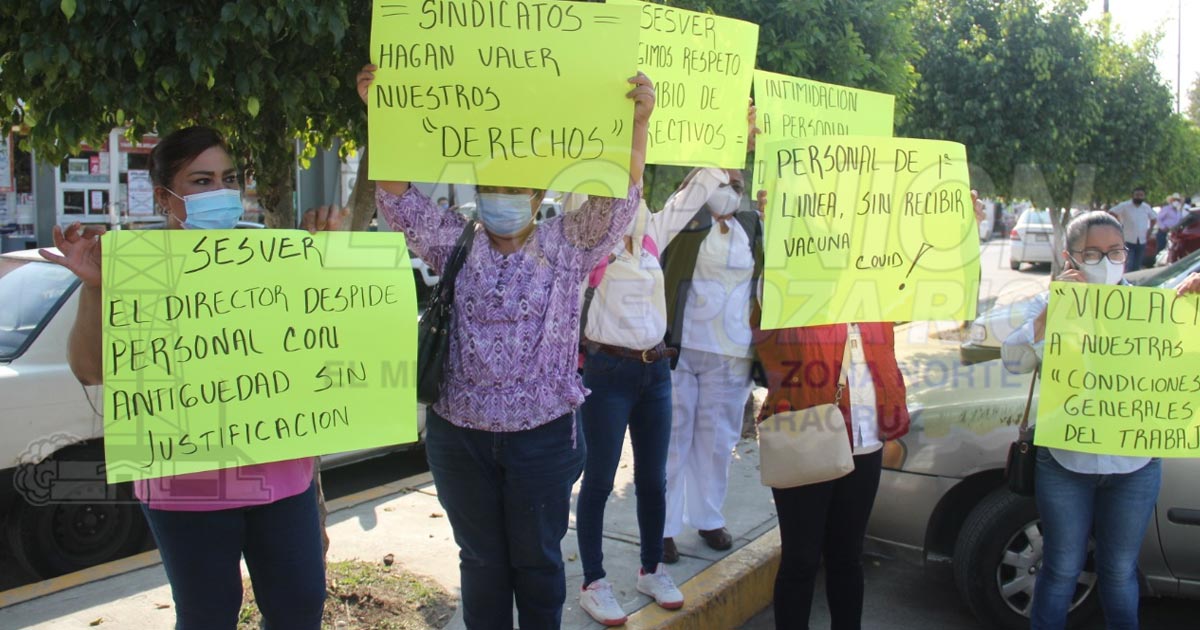 Personal del Hospital Regional se manifiesta en contra de directivos