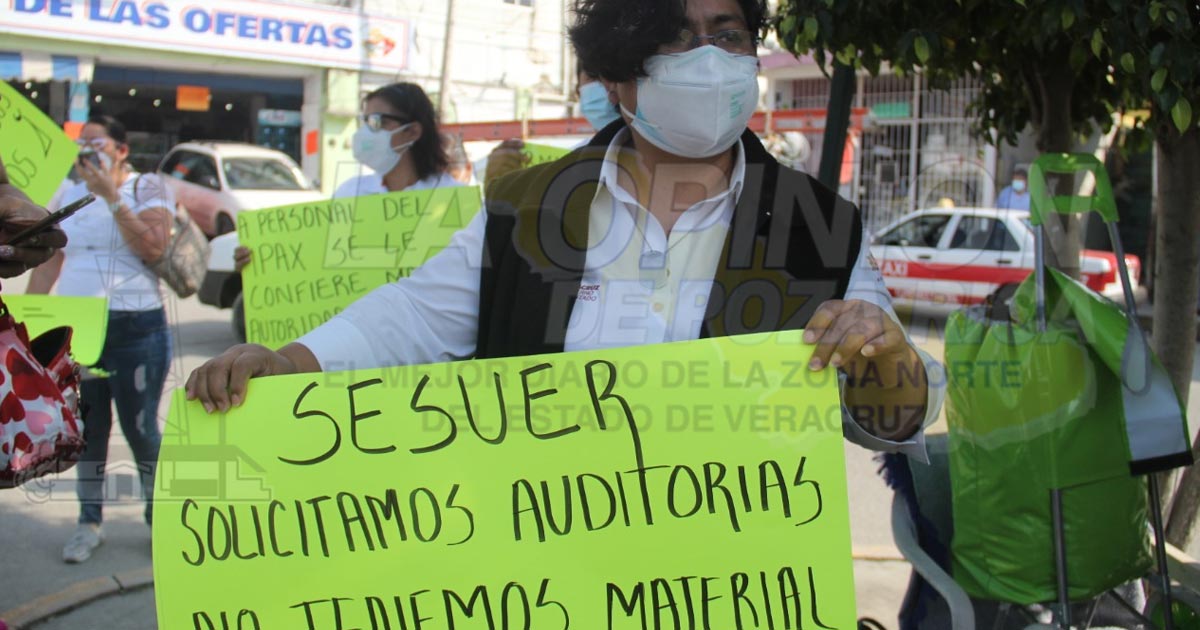 Personal del Hospital Regional se manifiesta en contra de directivos