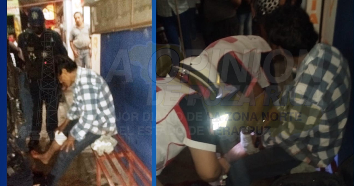 Lo agreden a navajazos en zona centro de Martínez de la Torre