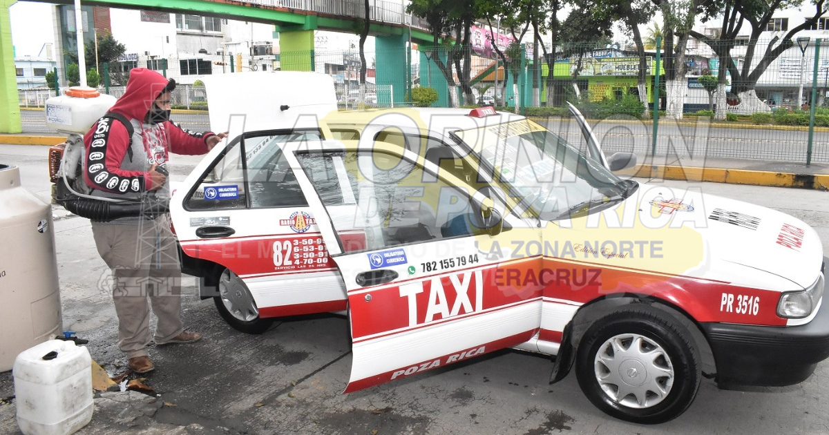 Durante el 2021, se han sanitizado más de 4 mil unidades