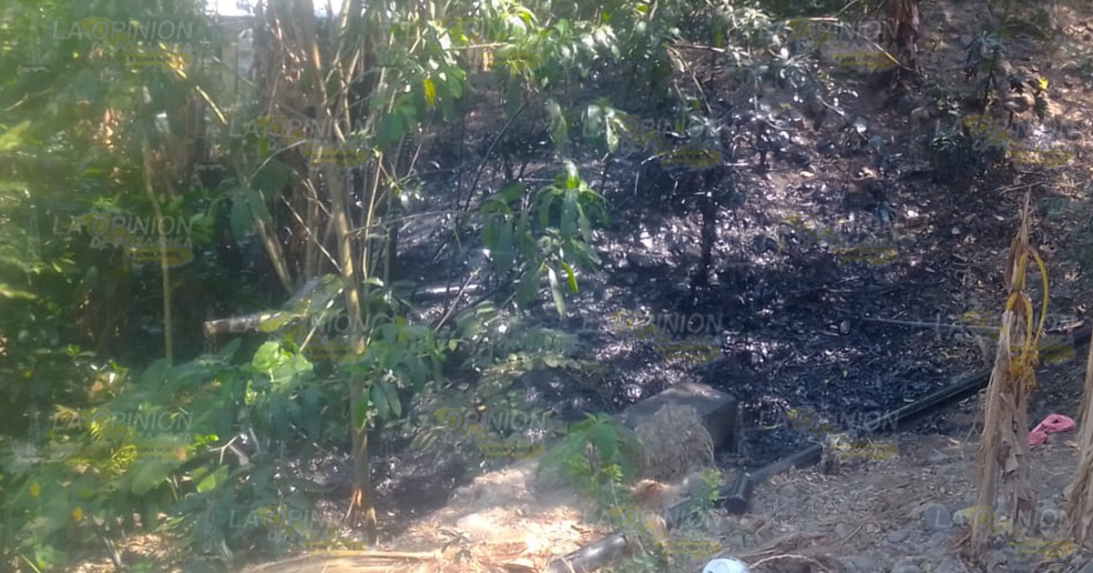 Alarma por fuga de gas y aceite en Cerro Azul