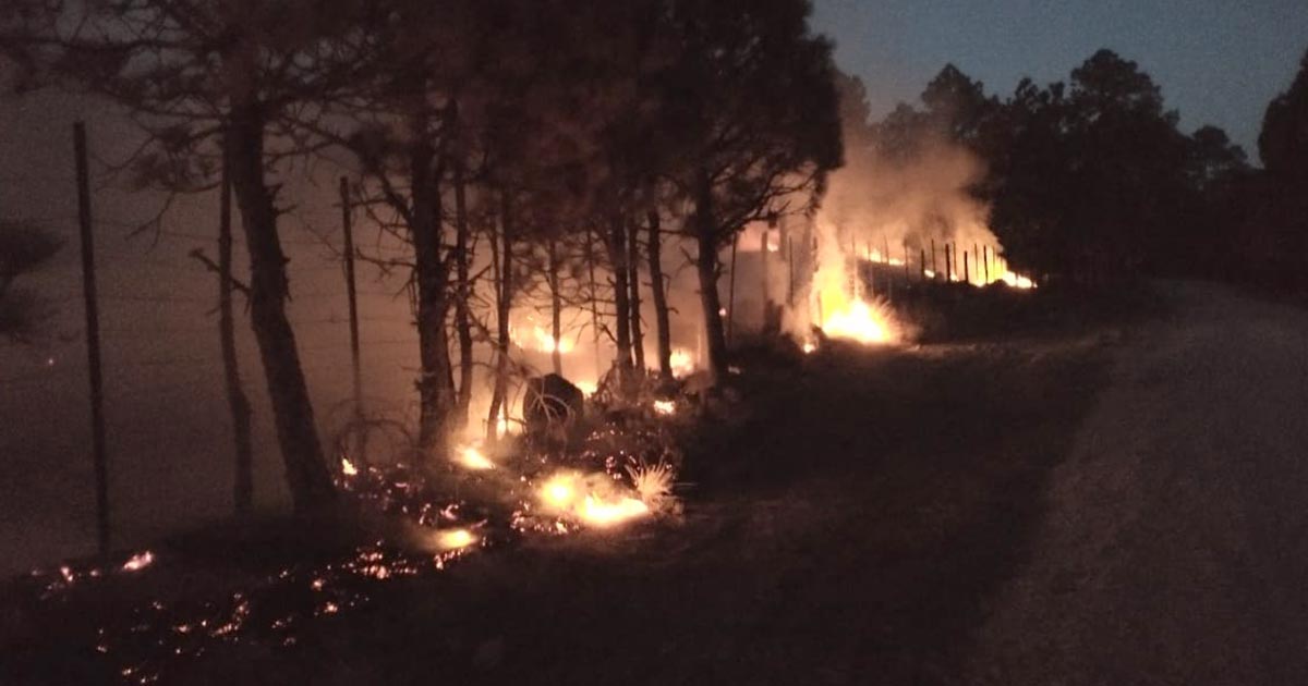 Arde Las Vigas; y no pueden controlarlo
