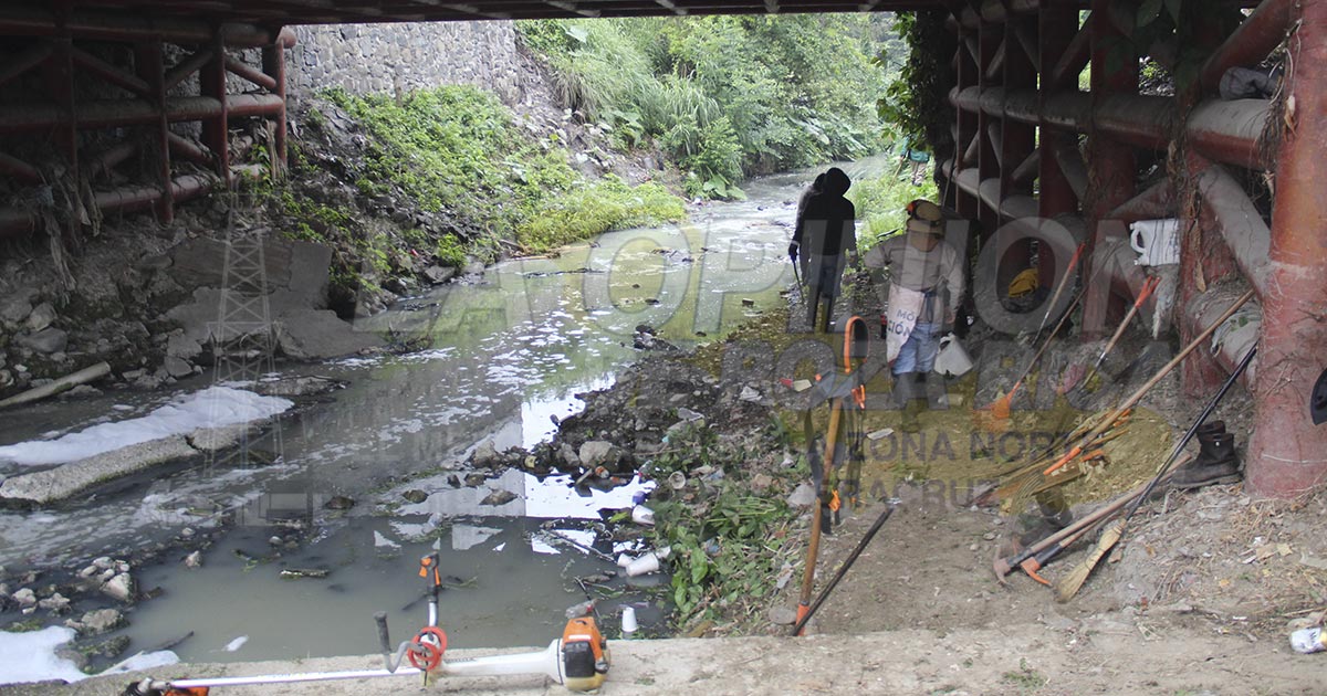 Arroyos, un foco de contaminación