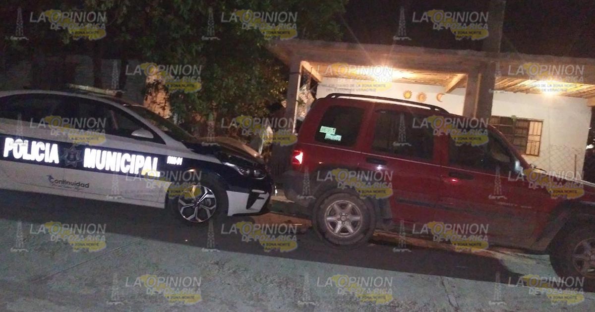 Chocan patrulla clonada en persecución