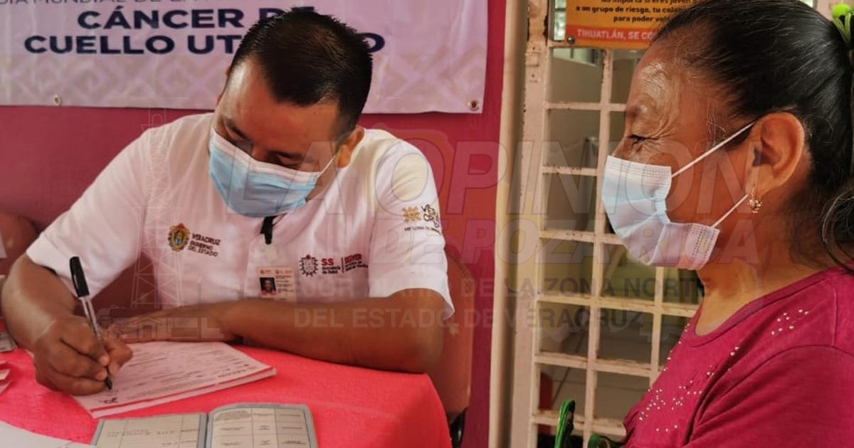 Inicia Jornada de Salud contra el cáncer en Tihuatlán