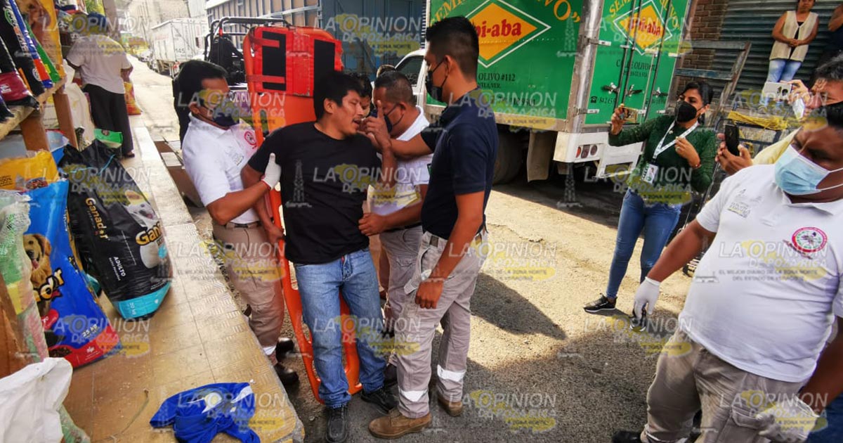Lesionado tras recibir un navajazo