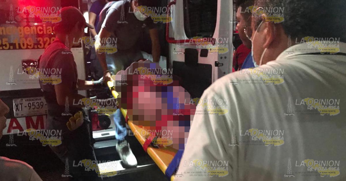 Los atropella motociclista