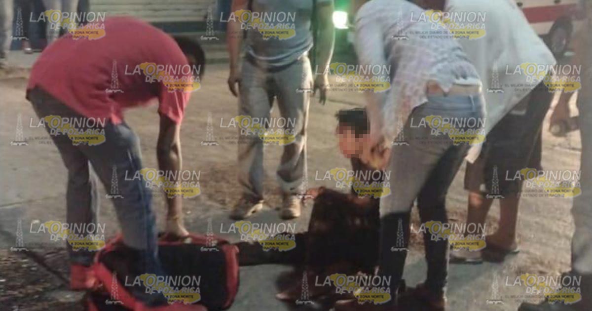 Menor lesionado en aparatoso accidente