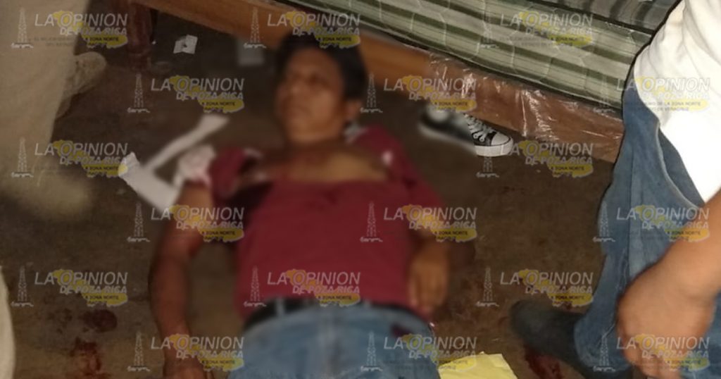 Padre, hijo y nuera fueron baleados en Tlapacoyan