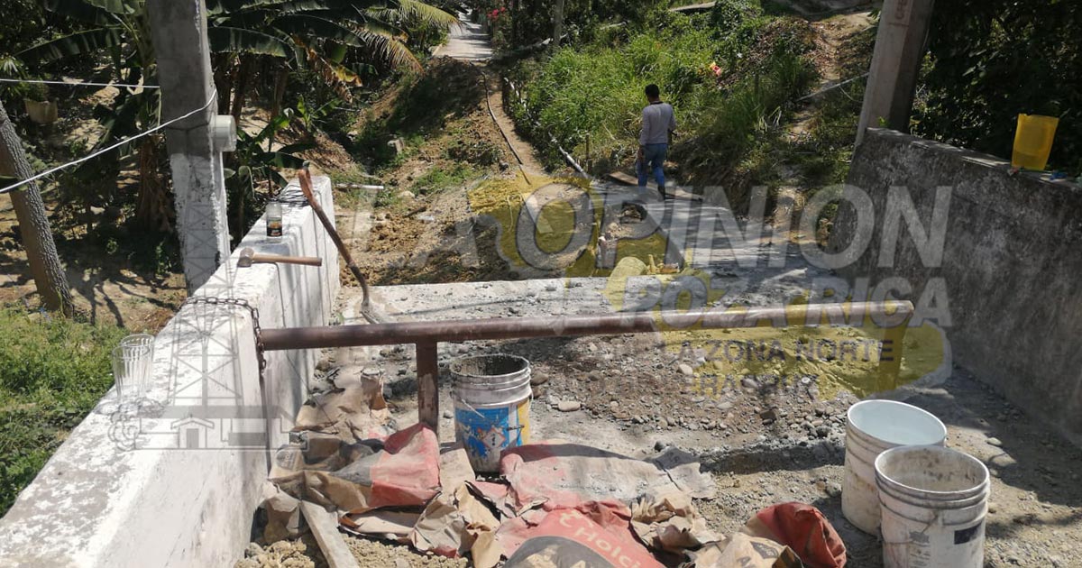 Pedían un puente, sólo les construyen rampas