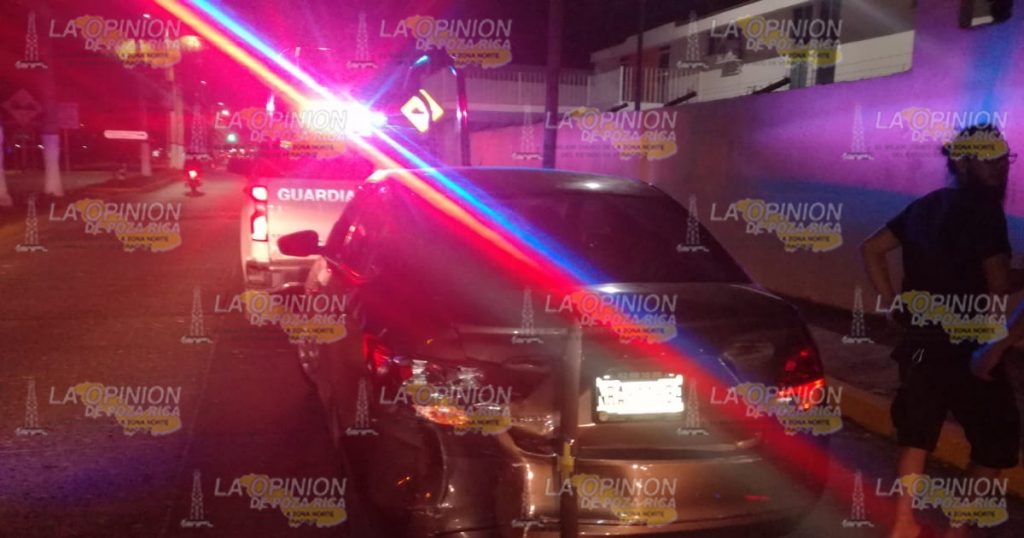 Provoca choque e intenta huir