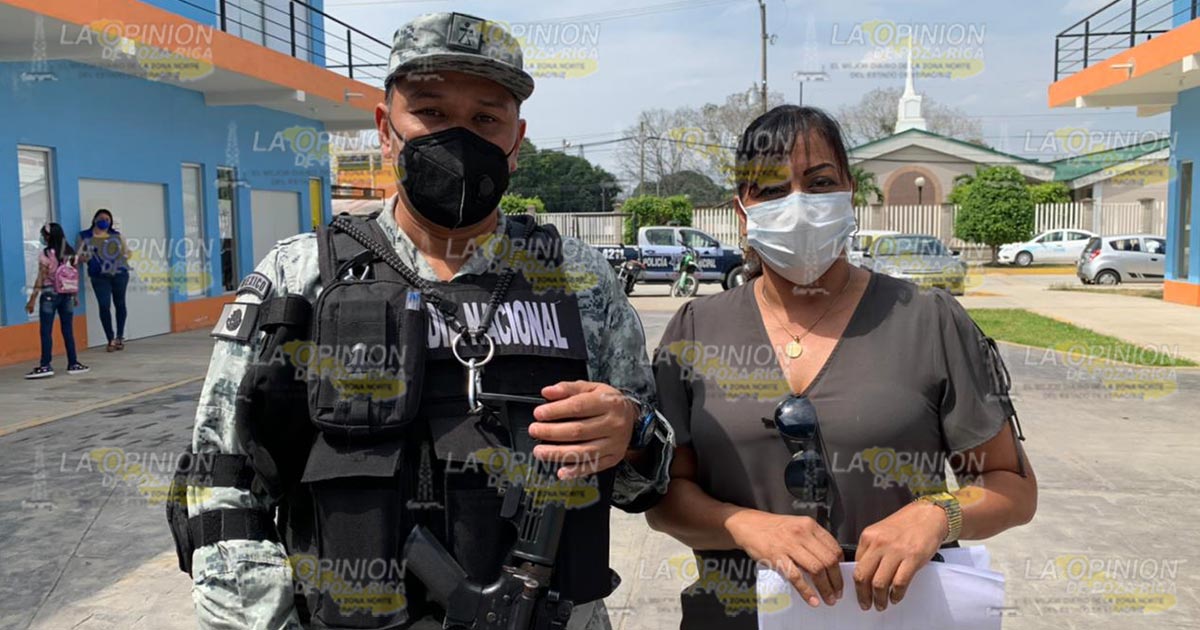 Recupera el IMM y GN a una menor desaparecida